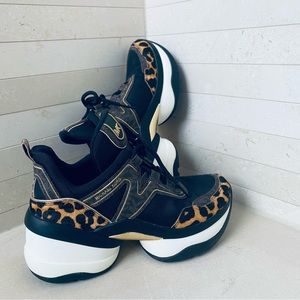 Michael Kors leopard print sneaker LIMITED EDITION